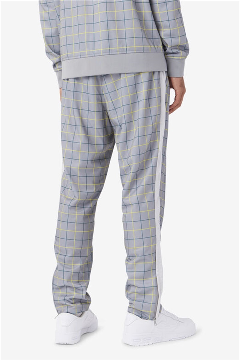 Grey Men's Fila Oshan Track Pants | Saudi Arabia-648120