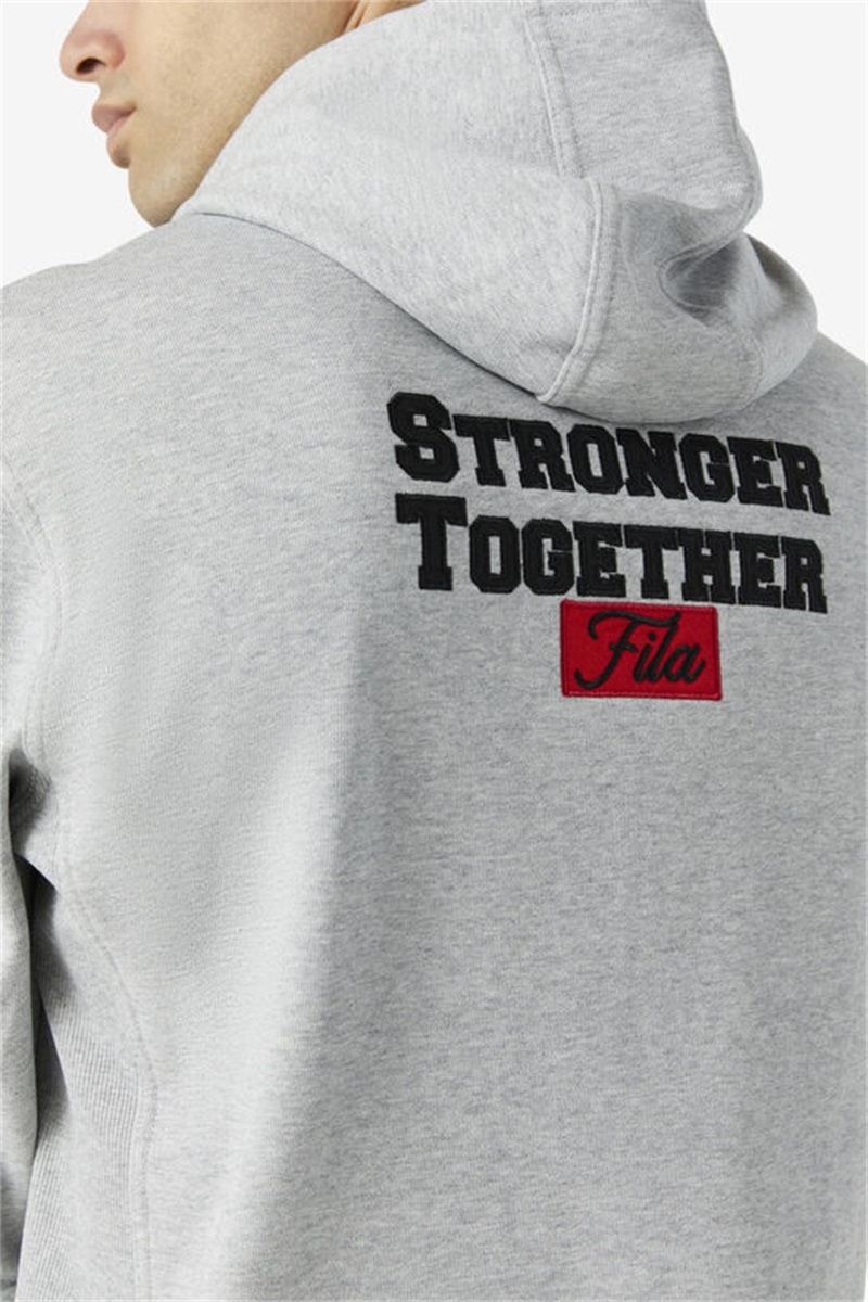 Grey Women's Fila Hunt Hoodie | Saudi Arabia-023174