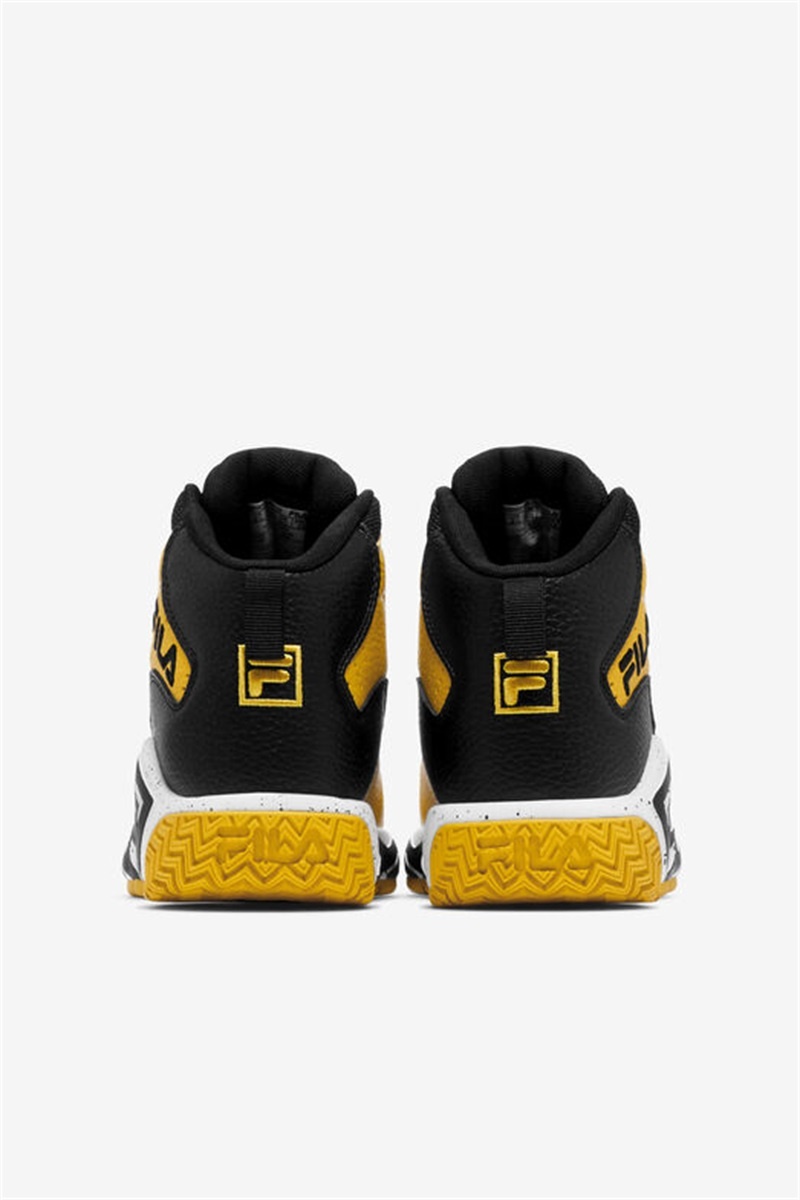 Lemon / Black / White Kids' Fila MB Shoes | Saudi Arabia-530829