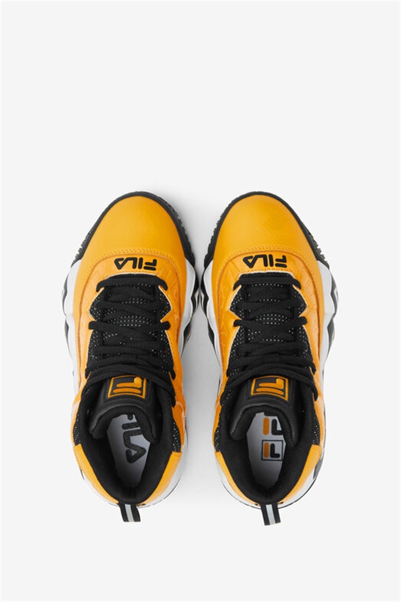 Lemon / White / Black Kids' Fila Mb Night Walk Shoes | Saudi Arabia-892617