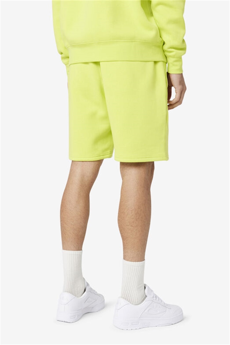 Light Green Men's Fila Kylan Shorts | Saudi Arabia-130427