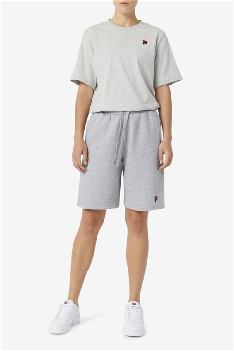 Light Grey Men's Fila Kasta Shorts | Saudi Arabia-741586