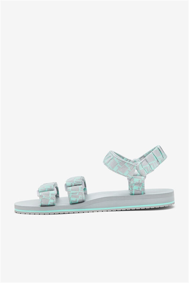 Light Turquoise Men's Fila Drifter Ts Bandana Sandals | Saudi Arabia-704536