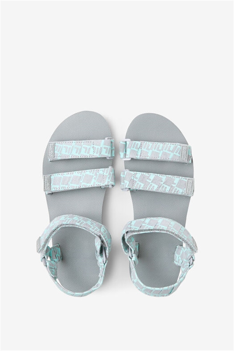 Light Turquoise Men's Fila Drifter Ts Bandana Sandals | Saudi Arabia-704536