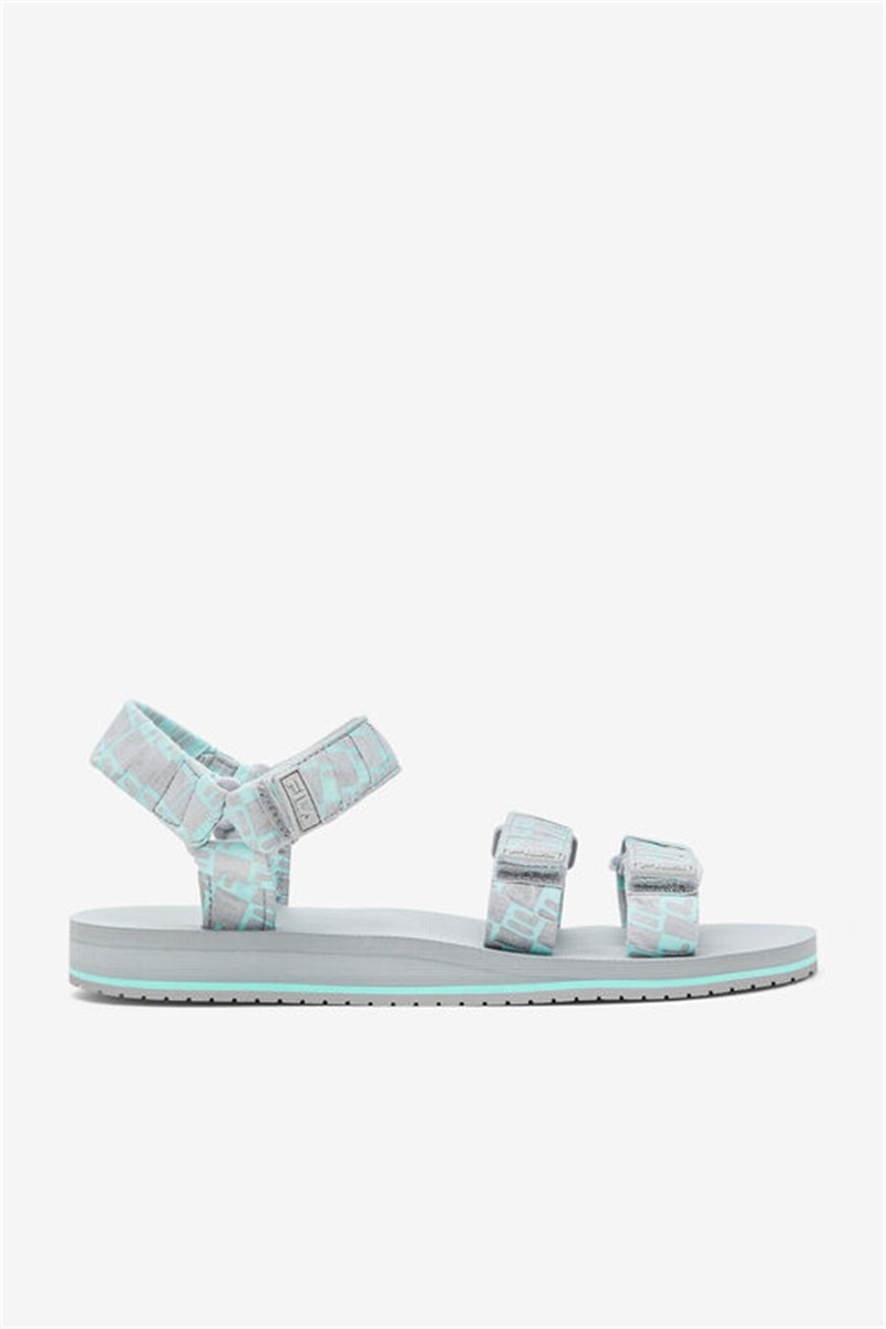 Light Turquoise Men\'s Fila Drifter Ts Bandana Sandals | Saudi Arabia-704536
