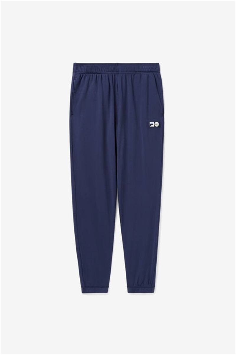 Navy Men\'s Fila 110 Year Collection Pants | Saudi Arabia-039814