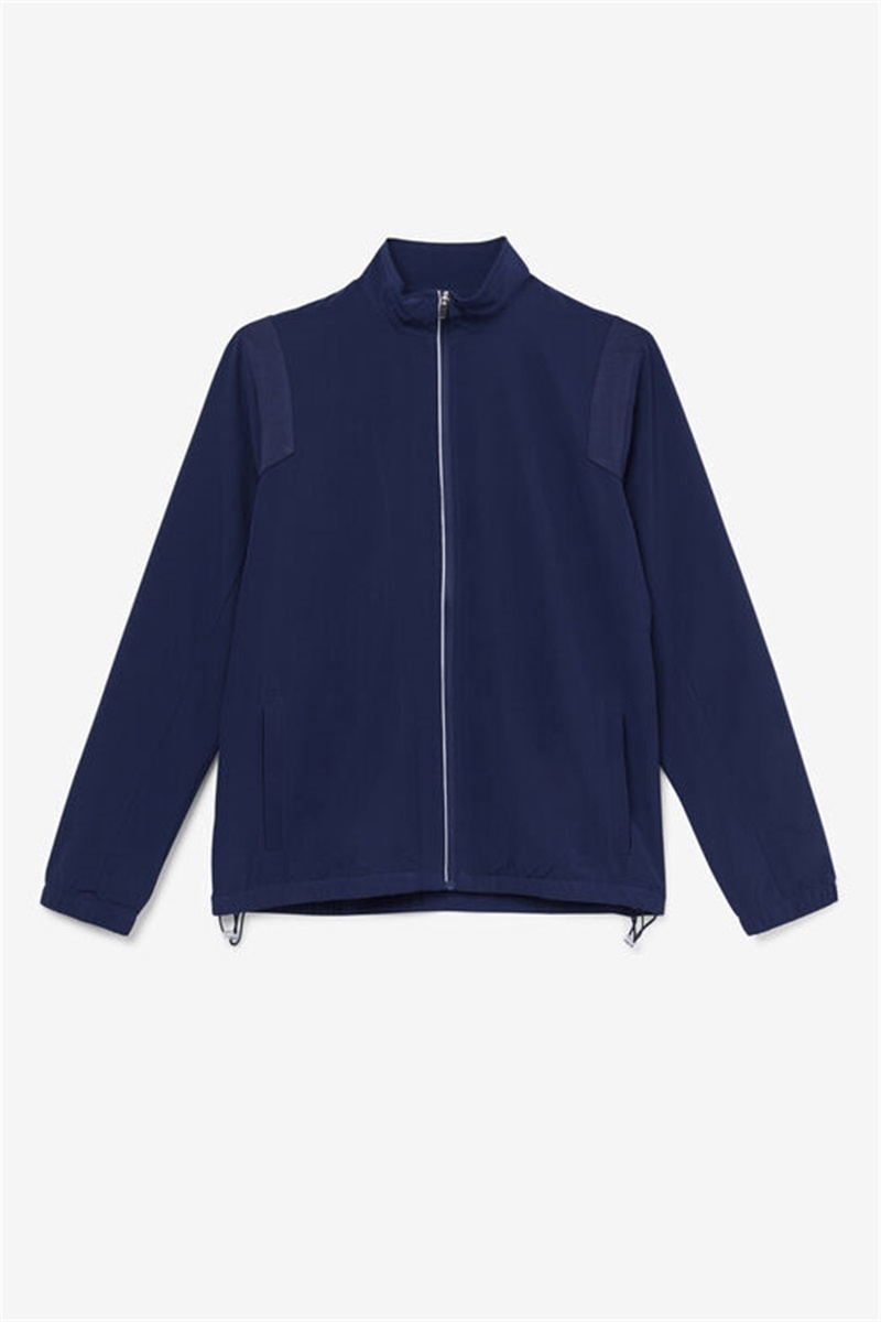 Navy Men\'s Fila Essentials Jackets | Saudi Arabia-420659