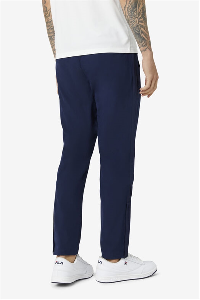 Navy Men's Fila Essentials Pants | Saudi Arabia-769415