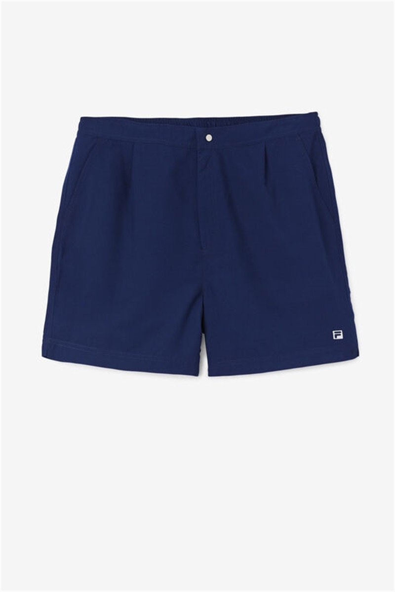 Navy Men\'s Fila Essentials Santoro Shorts | Saudi Arabia-076421