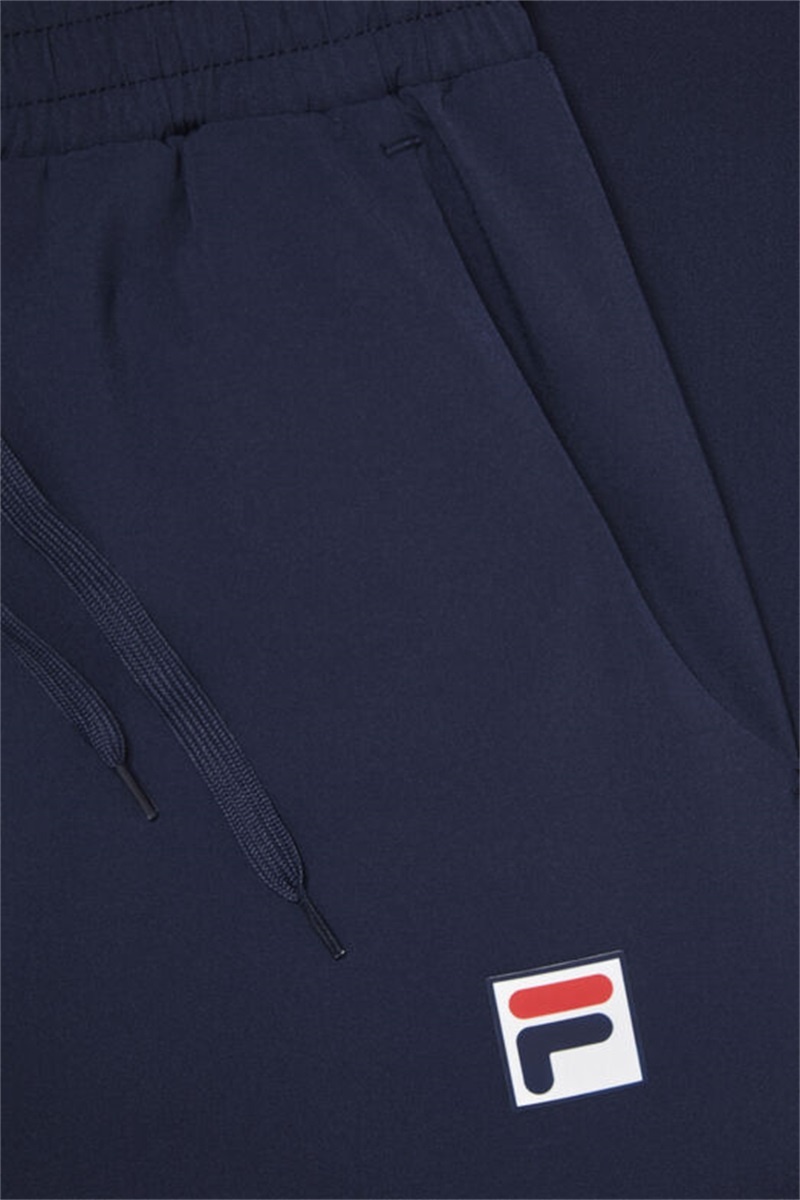 Navy Men's Fila Essentials Track Pants | Saudi Arabia-413520