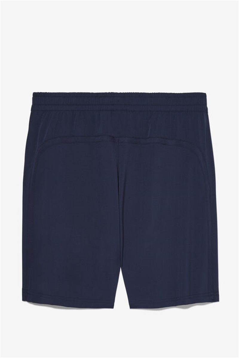 Navy Men's Fila Essentials Woven Shorts | Saudi Arabia-816392
