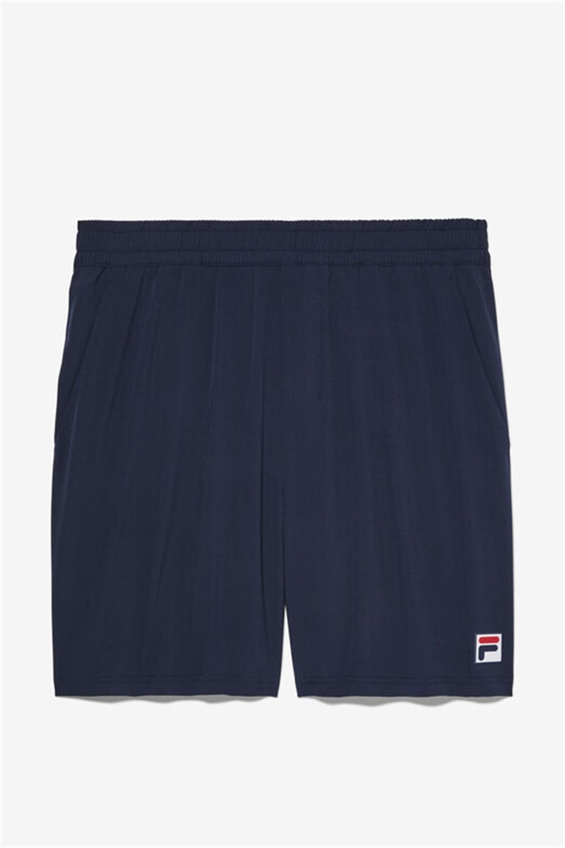 Navy Men\'s Fila Essentials Woven Shorts | Saudi Arabia-816392