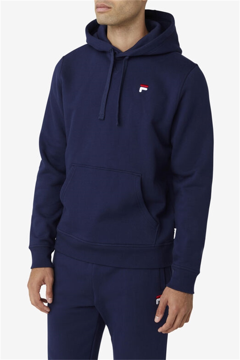 Navy Men's Fila Godfrey Hoodie | Saudi Arabia-726453