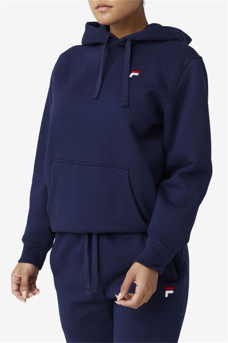 Navy Men's Fila Godfrey Hoodie | Saudi Arabia-726453