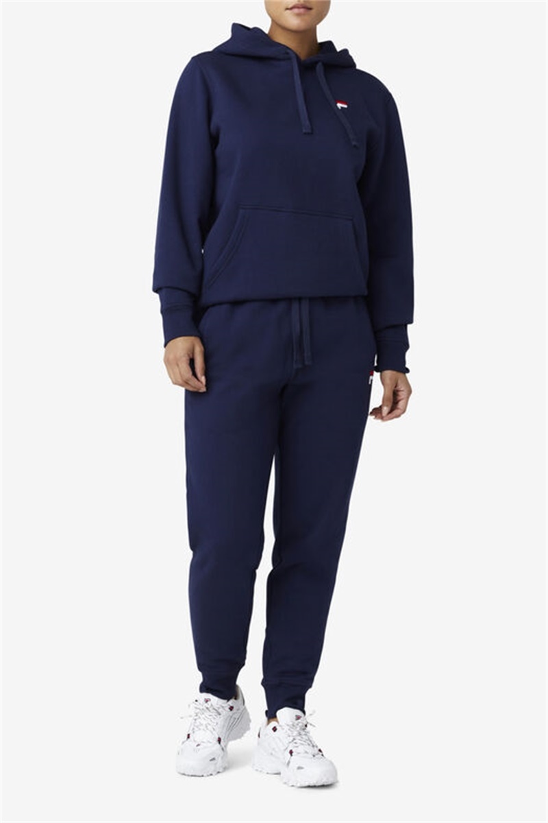 Navy Men's Fila Godfrey Hoodie | Saudi Arabia-726453