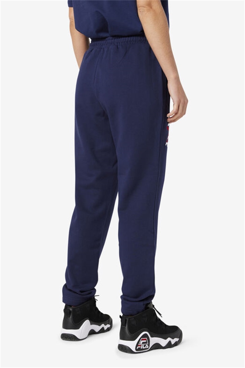 Navy Men's Fila Grant Hill Orson Pants | Saudi Arabia-872436