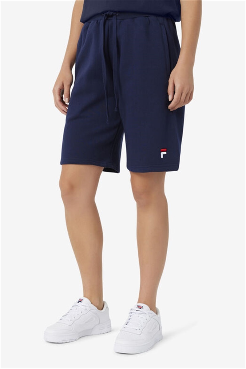Navy Men's Fila Kasta Shorts | Saudi Arabia-834096