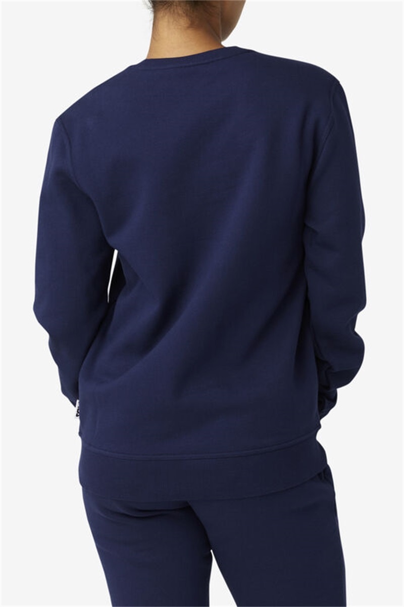 Navy Men's Fila Kieve Sweatshirts | Saudi Arabia-078593