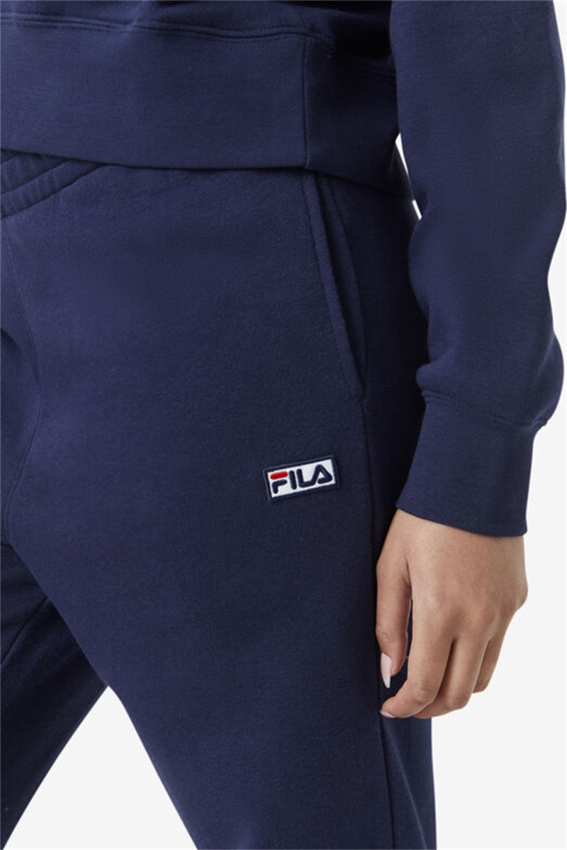 Navy Men's Fila Lassie Joggers | Saudi Arabia-836075