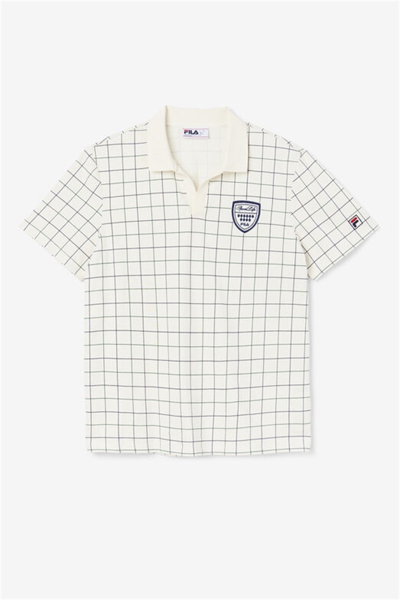 Navy Men\'s Fila Mand Polo Shirts | Saudi Arabia-594601