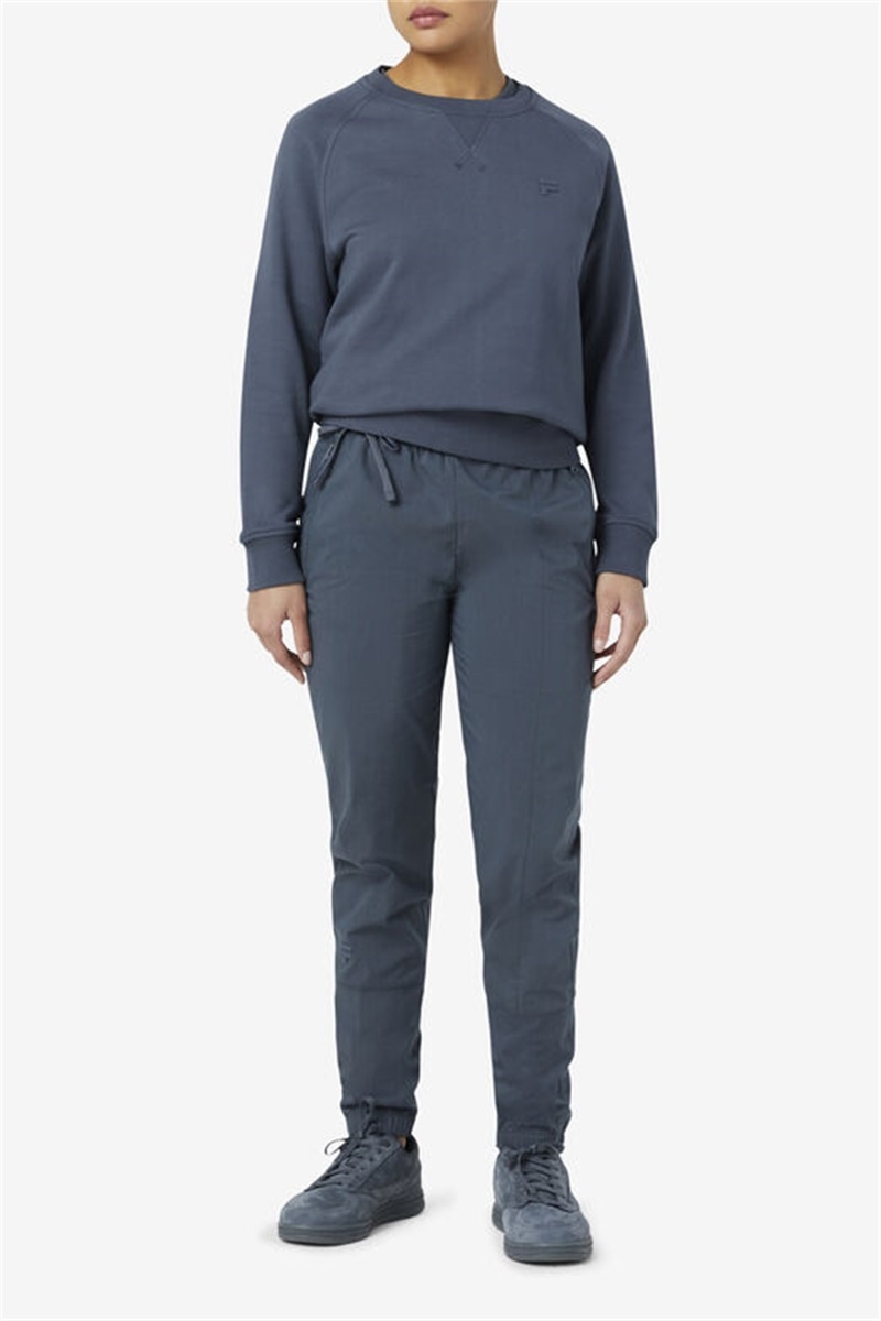 Navy Men's Fila Nova Joggers | Saudi Arabia-127986
