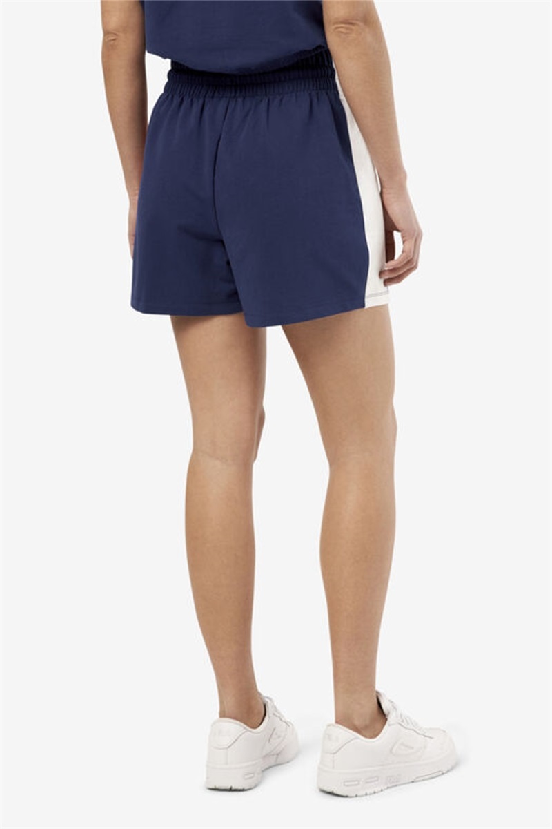 Navy Women's Fila Alivia Shorts | Saudi Arabia-521840