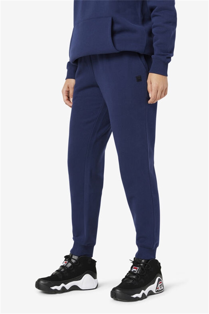 Navy Women's Fila Avah Joggers | Saudi Arabia-490763