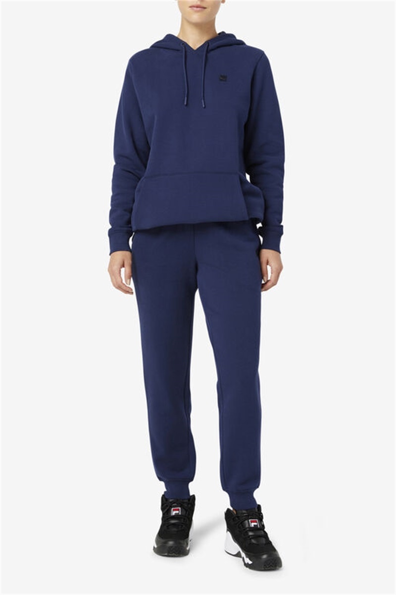 Navy Women's Fila Avah Joggers | Saudi Arabia-490763