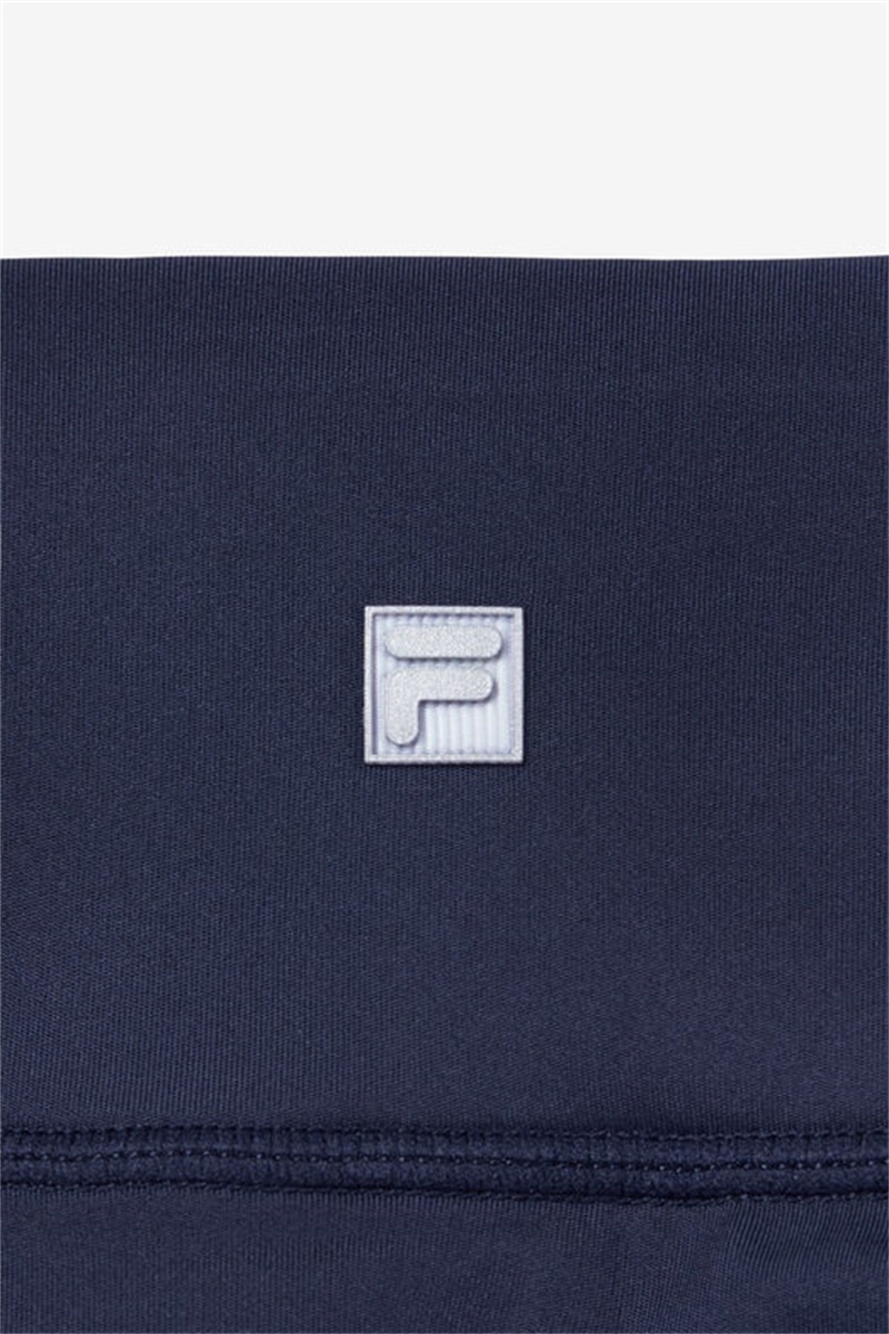 Navy Women's Fila Back Spin Flounce Skirts | Saudi Arabia-586470