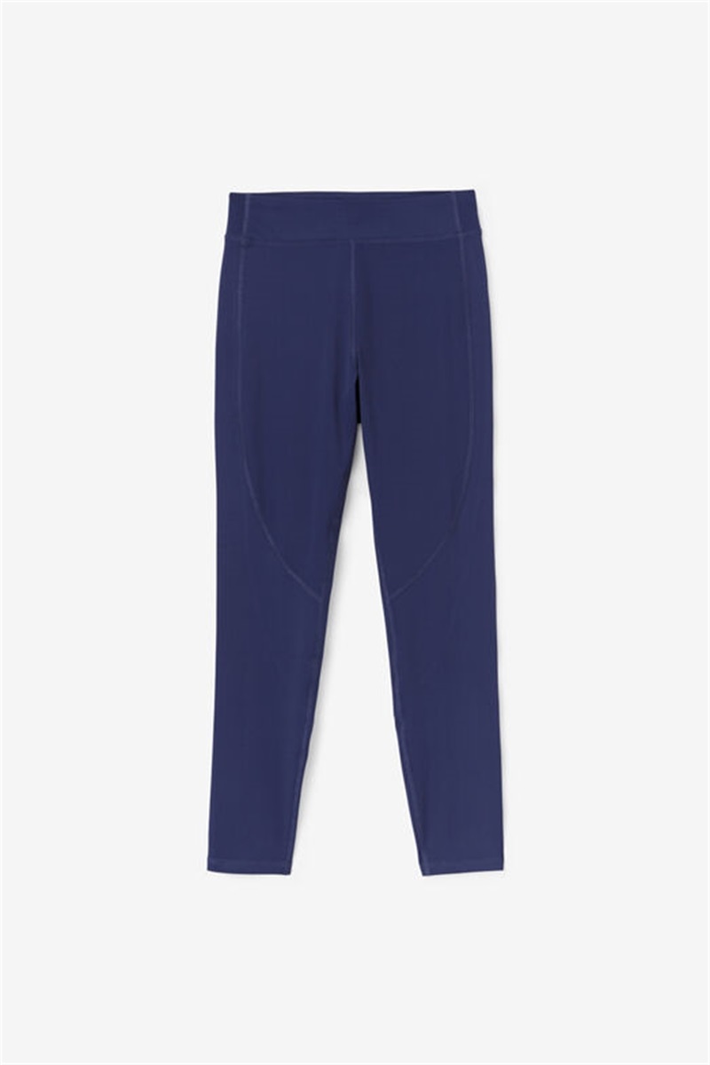 Navy Women\'s Fila Emerie Leggings | Saudi Arabia-019736