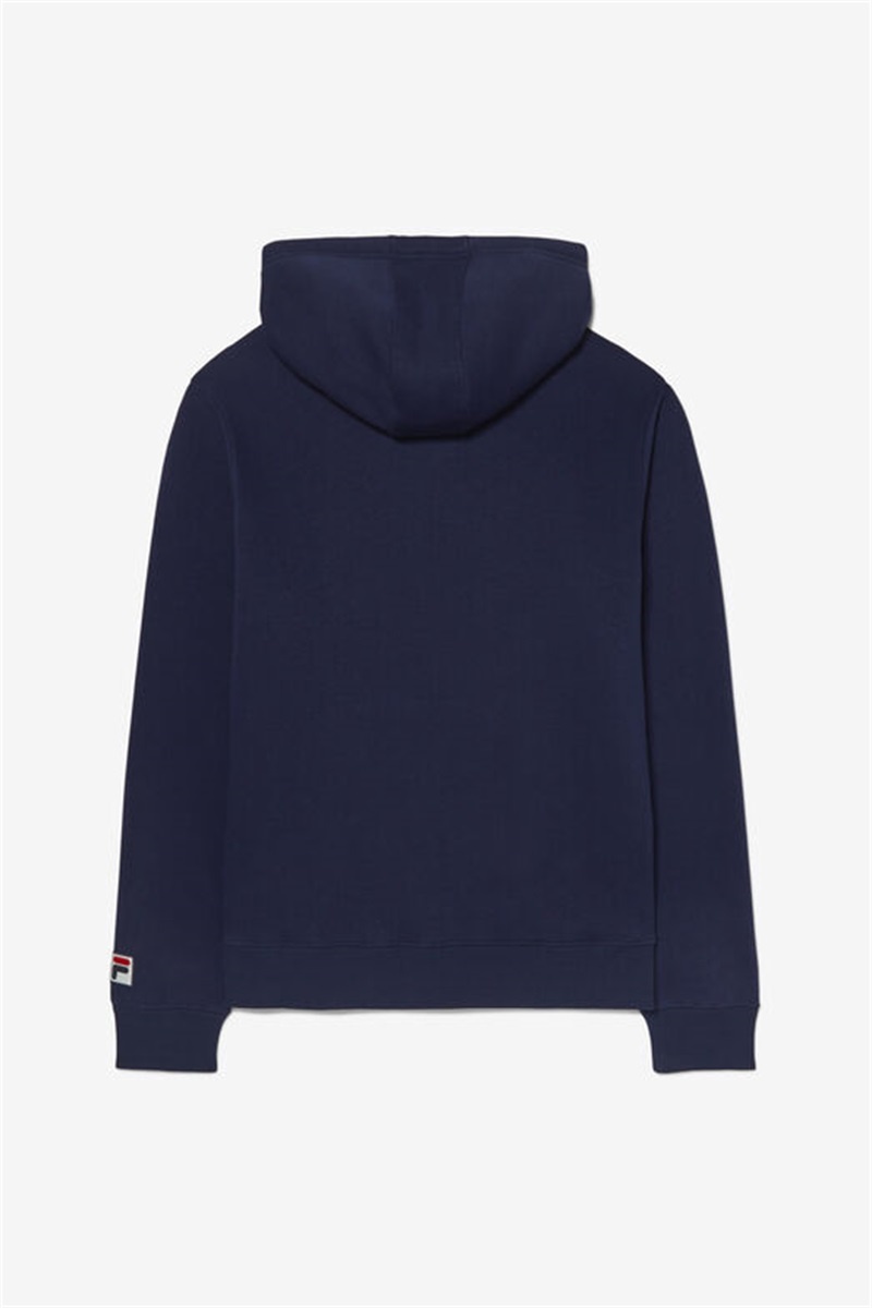 Navy Women's Fila Hoodie | Saudi Arabia-475683