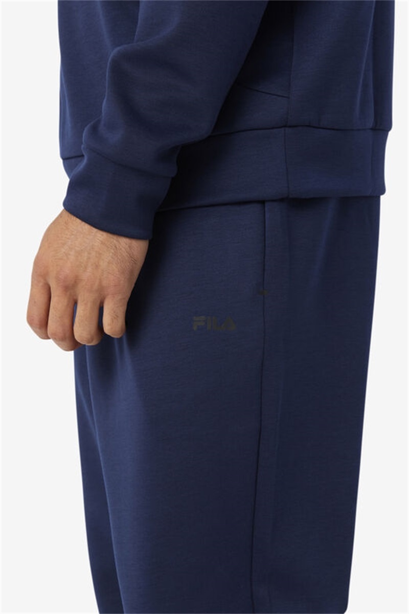 Navy / Black Men's Fila Himmat Joggers | Saudi Arabia-634072