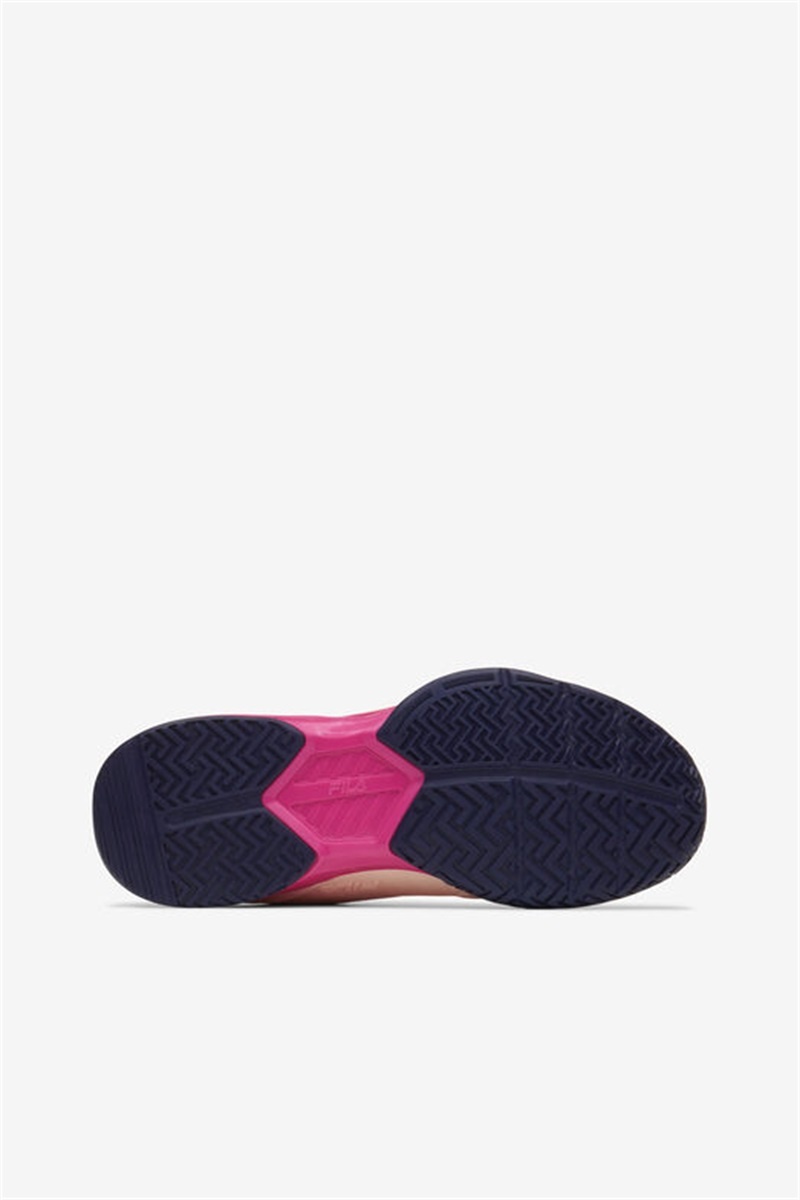 Navy / Fuchsia Purple Women's Fila Axilus 2 Energized Tennis Shoes | Saudi Arabia-531970