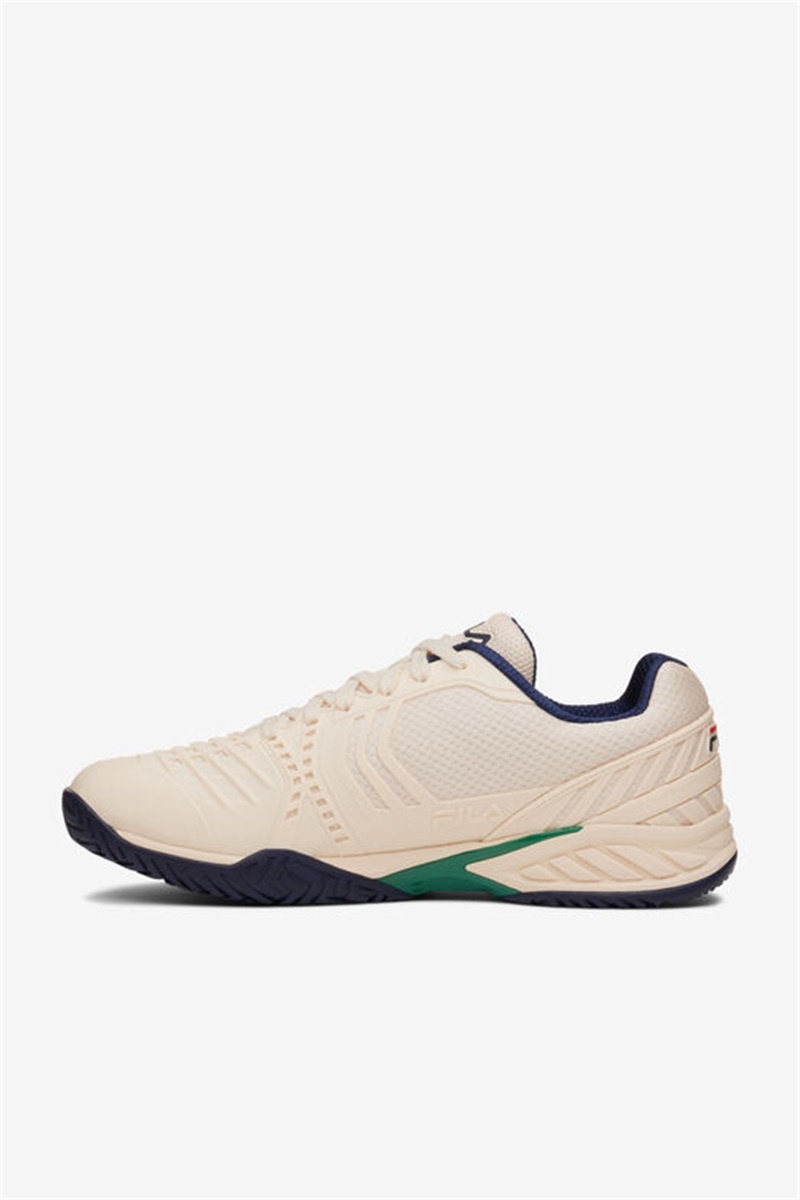 Navy / Green Men's Fila Axilus 2 Energized Tennis Shoes | Saudi Arabia-398621
