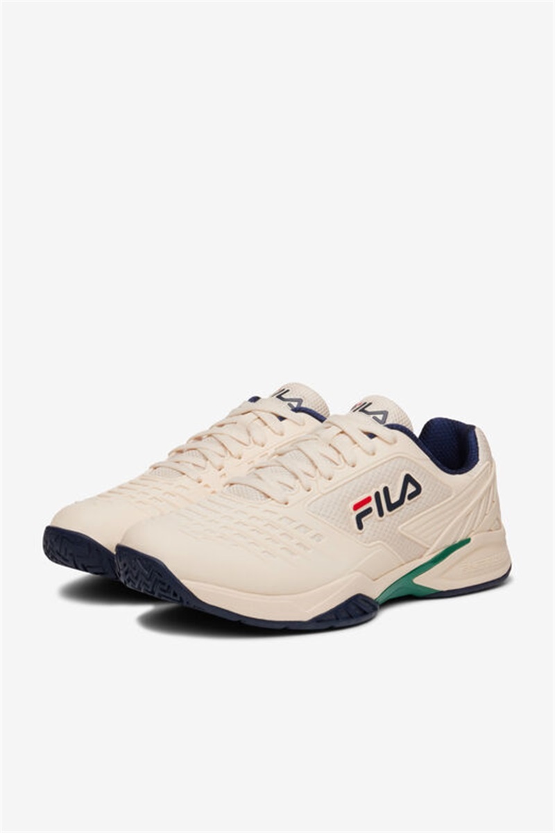 Navy / Green Men's Fila Axilus 2 Energized Tennis Shoes | Saudi Arabia-398621