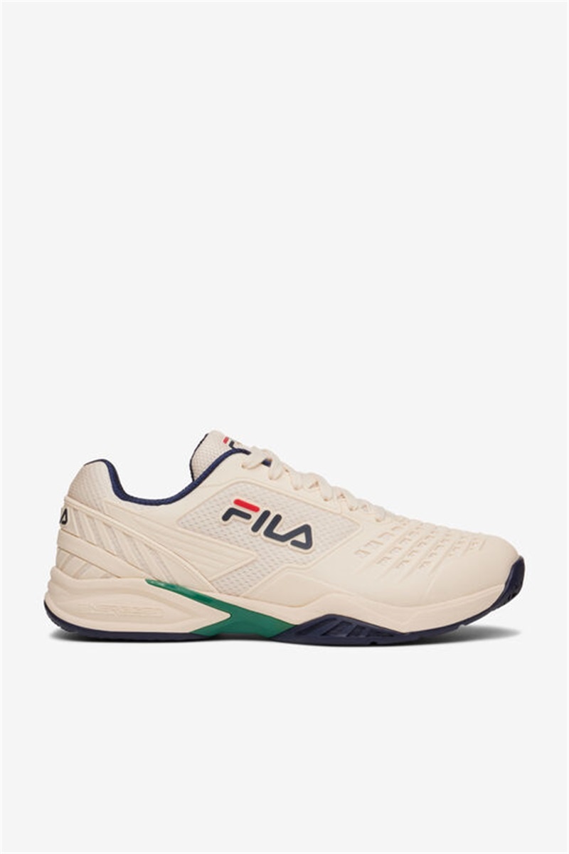 Navy / Green Men\'s Fila Axilus 2 Energized Tennis Shoes | Saudi Arabia-398621