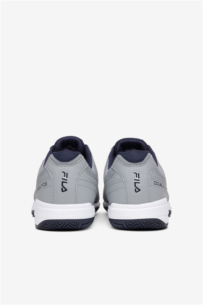 Navy / Metal Silver Men's Fila Double Bounce 3 Pickleball Shoes | Saudi Arabia-364789