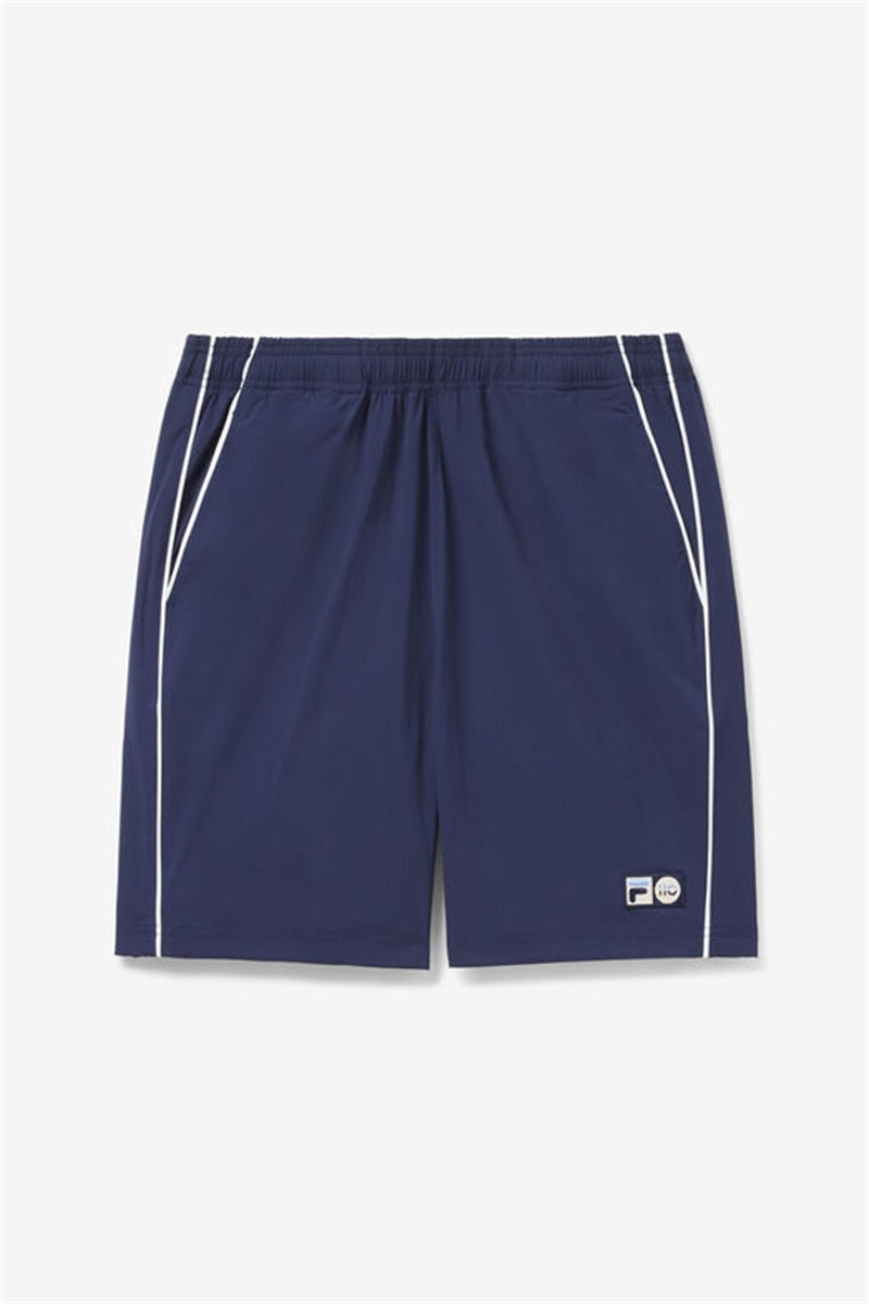 Navy / White Men\'s Fila 110 Year Collection Shorts | Saudi Arabia-527869