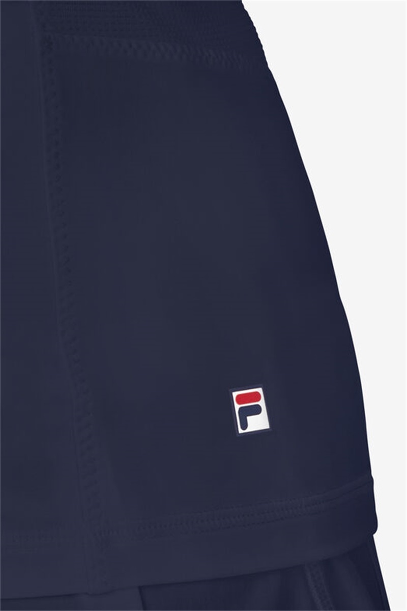 Navy / White / Red Women's Fila Essentials H Racerback Tanks | Saudi Arabia-128540