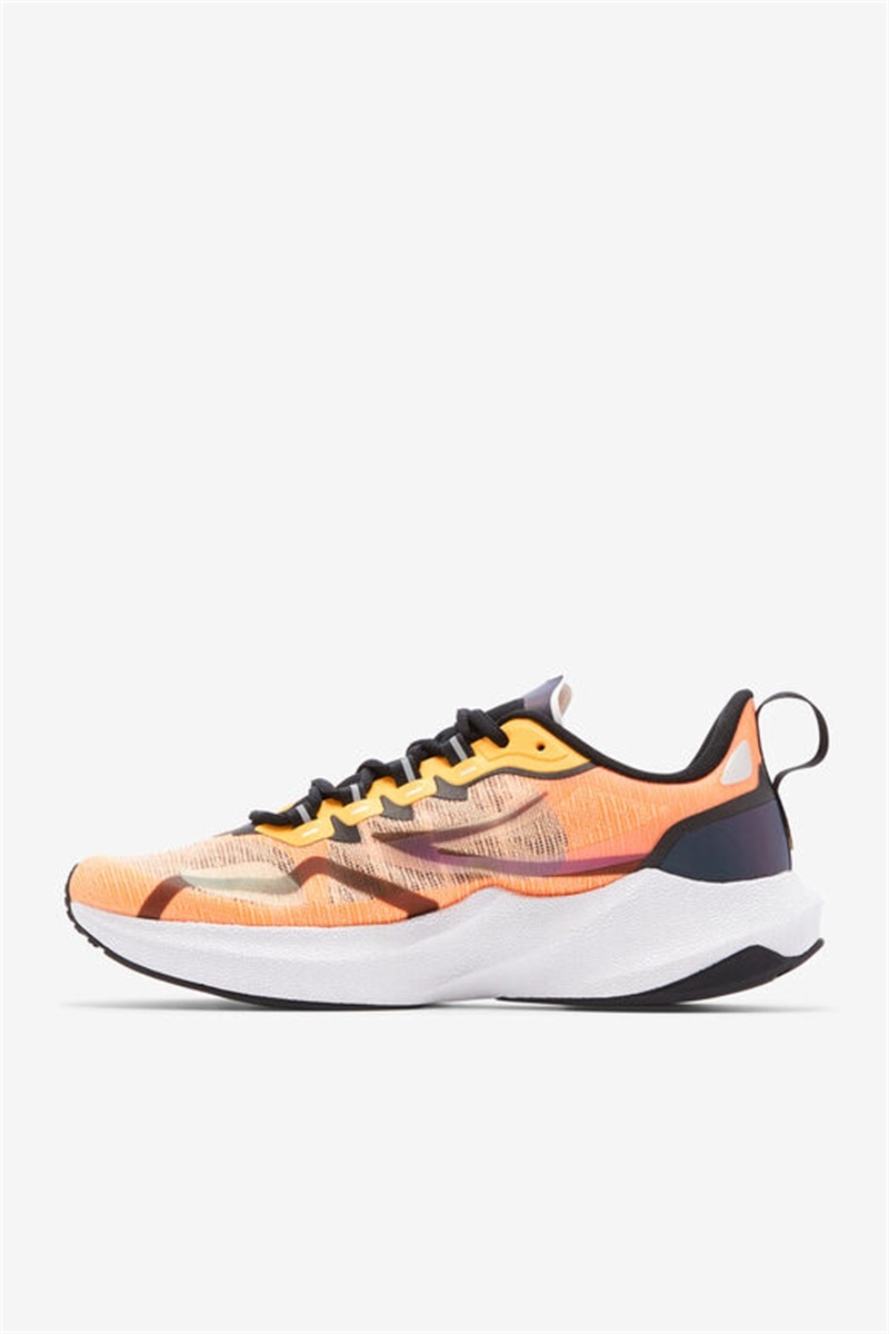 Orange / Black / White Men's Fila Tactik 3 Impulse Shoes | Saudi Arabia-754310