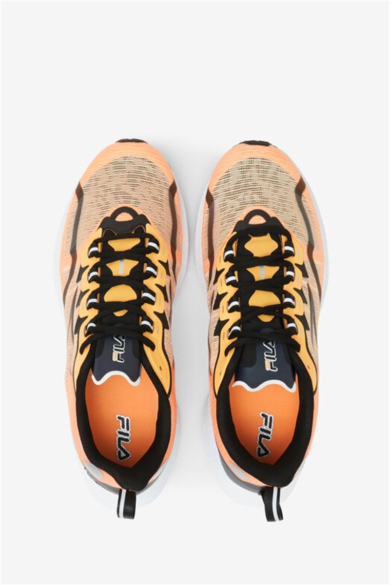 Orange / Black / White Men's Fila Tactik 3 Impulse Shoes | Saudi Arabia-754310