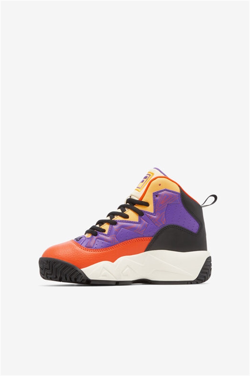 Orange / Purple / Red Orange Kids' Fila MB Shoes | Saudi Arabia-358726