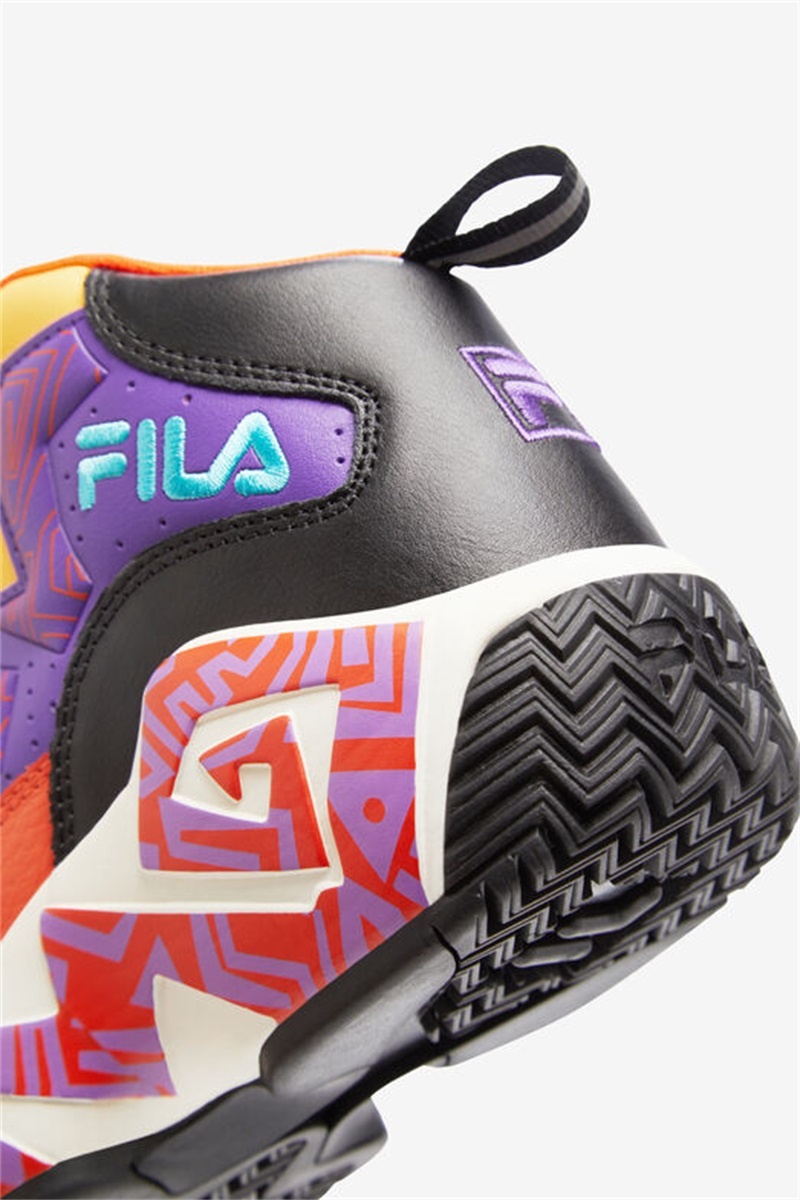 Orange / Purple / Red Orange Kids' Fila MB Shoes | Saudi Arabia-358726