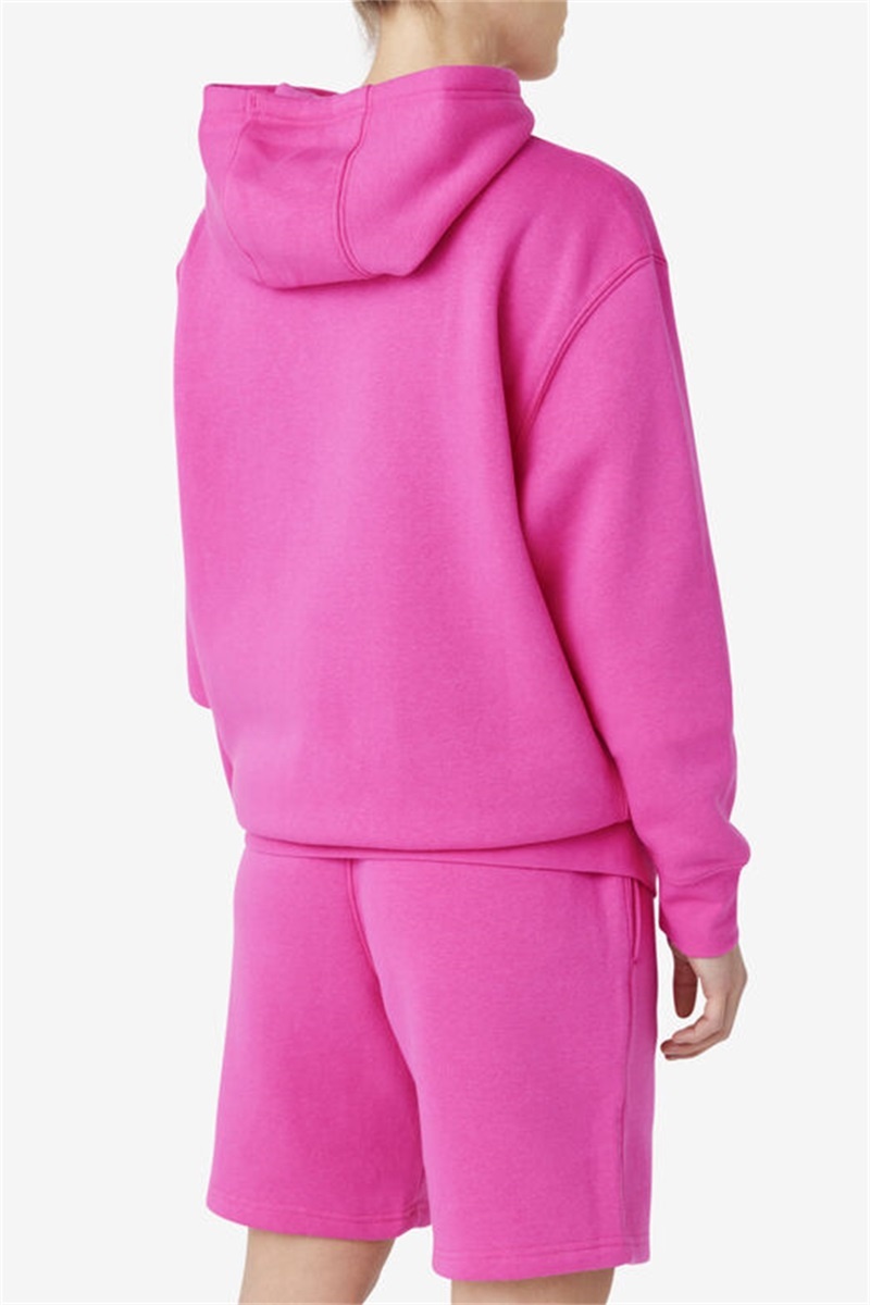 Pink Men's Fila Algot Hoodie | Saudi Arabia-130526