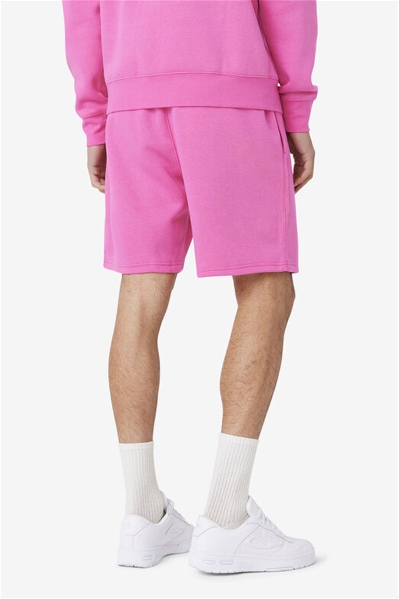 Pink Men's Fila Kylan Shorts | Saudi Arabia-462098
