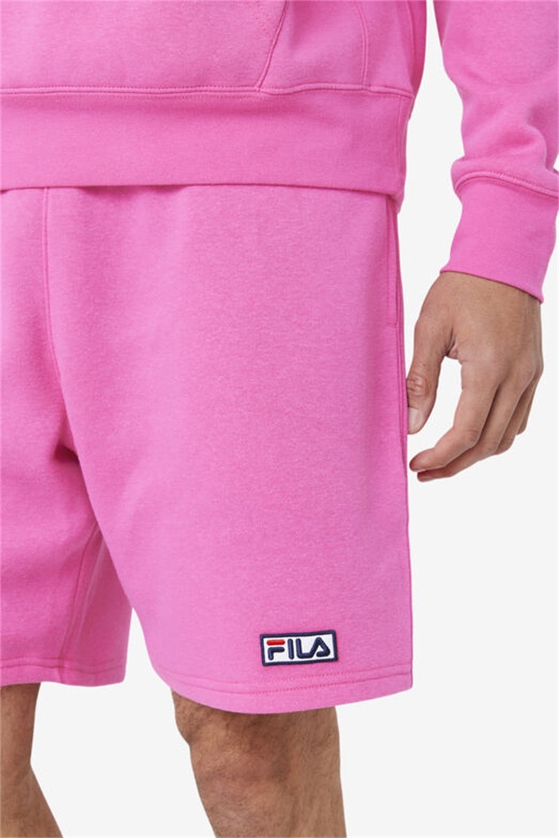 Pink Men's Fila Kylan Shorts | Saudi Arabia-462098