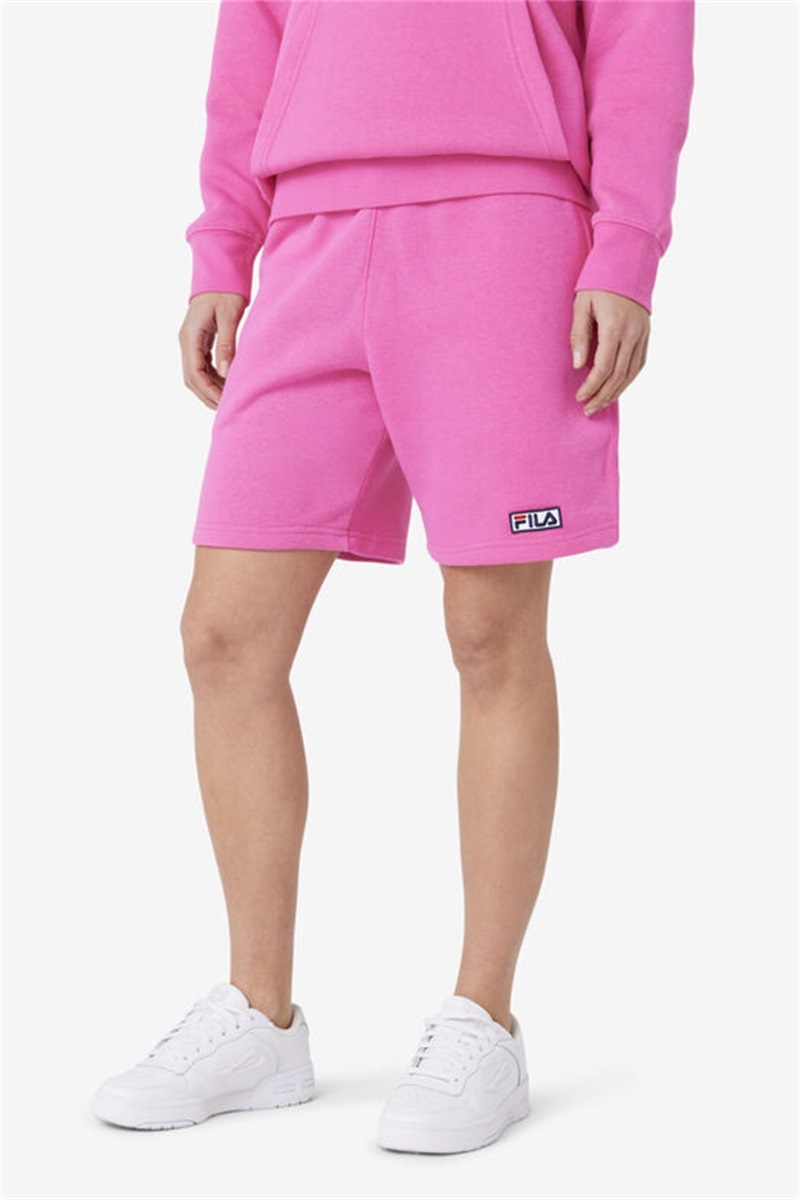 Pink Men's Fila Kylan Shorts | Saudi Arabia-462098