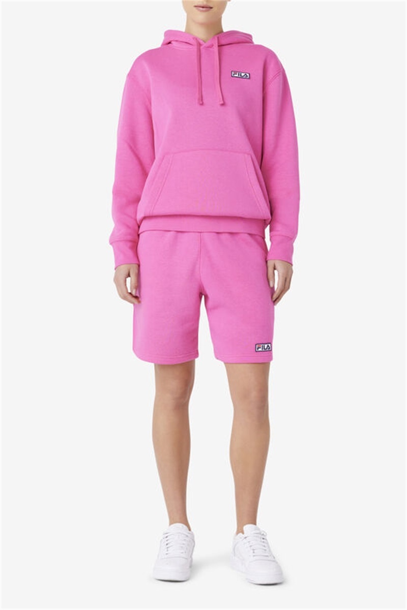 Pink Men's Fila Kylan Shorts | Saudi Arabia-462098
