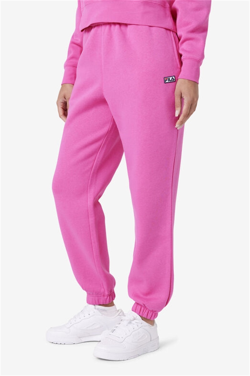 Pink Men's Fila Lassie Joggers | Saudi Arabia-486130