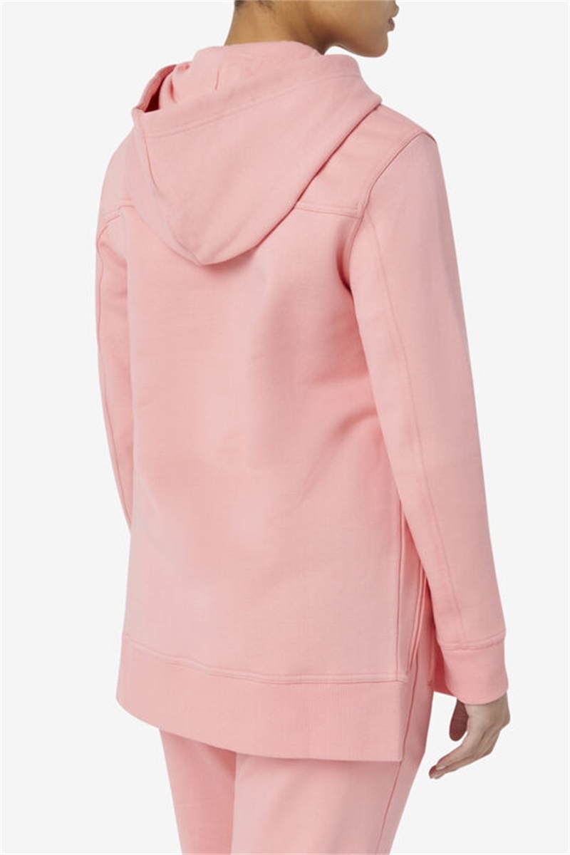 Pink Men's Fila Maddox Pullover Hoodie | Saudi Arabia-176239